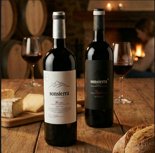 Bodegas Sonsierra está incluyendo papeles reciclados en sus nuevas etiquetas.